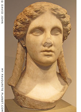 Head of Apollo or Artemis