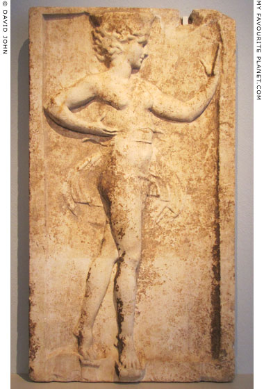 The Kalathiskos Dancer relief in the Altes Museum, Berlin at My Favourite Planet