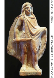Ceramic figurine of a Celtic warrior from Myrina at My Favourite Planet