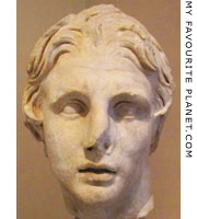 Alexander the Great head from Pergamon at My Favourite Planet
