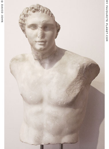 A Hellenistic marble statue of a young man from Pergamon at My Favourite Planet