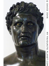 Bronze bust of Seleucus I at My Favourite Planet