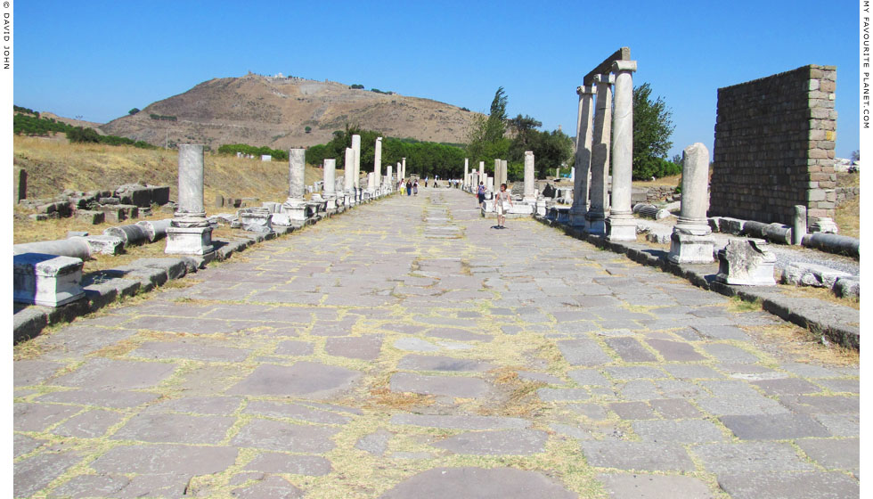 The Via Tecta between Pergamon and the Asclepieion at My Favourite Planet