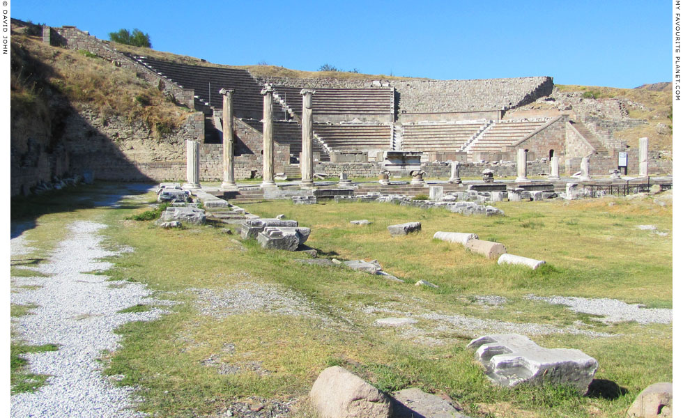 The theatre of the Pergamon Asklepieion at My Favourite Planet