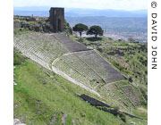 The theatre of the Pergamon Acropolis, Bergama, Turkey at My Favourite Planet