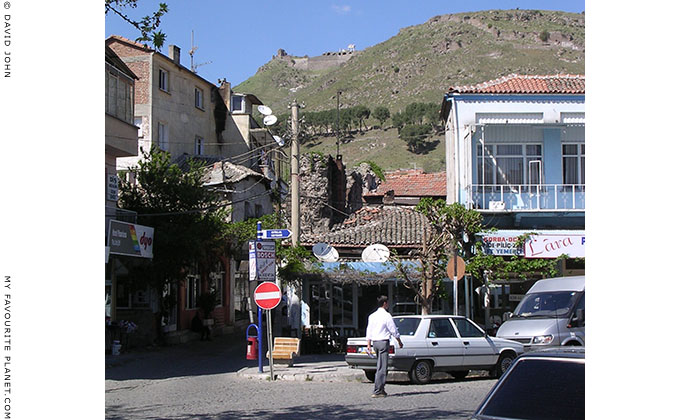 Street scene in Bergama, Turkey at My Favourite Planet