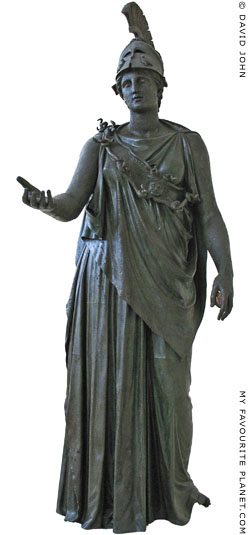The Bronze statue known as the Piraeus Athena