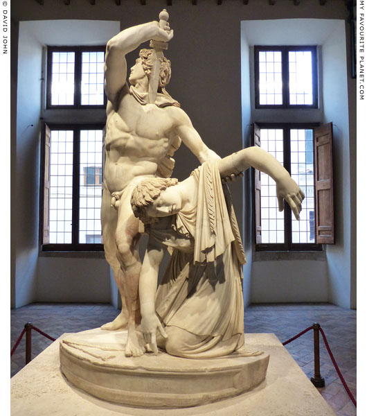 The Ludovisi Gaul, a statue of a Gaul killing himself and his wife at My Favourite Planet