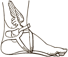 Winged sandal of Hermes at My Favourite Planet