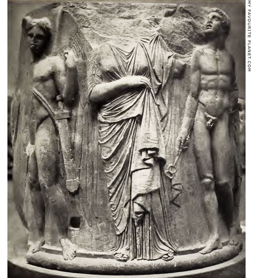 A column drum of the Ephesus Temple of Artemis in the British Museum