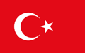 the national flag of Turkey