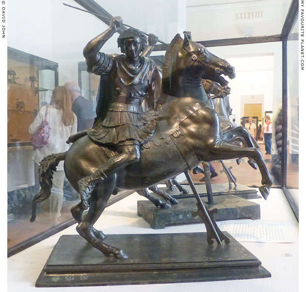 Equestrian statuette of Alexander the Great from Herculaneum at My Favourite Planet
