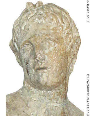 Head of Alexander the Great as Pan, Pella, Macedonia, Greece at My Favourite Planet