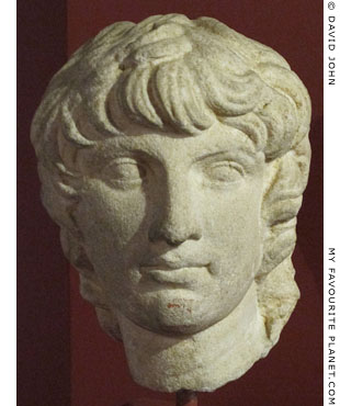 Head of a young man of the Antiochos type at My Favourite Planet