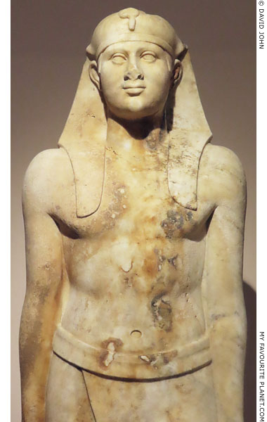 Detail of a statue of Antinous-Osiris from Brexiza at My Favourite Planet Detail of a statue of Antinous-Osiris from Brexiza at My Favourite Planet