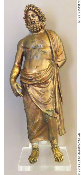 Bronze figurine of Asklepios, Kos Archaeological Museum at My Favourite Planet