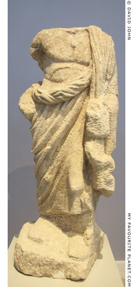 Unfinished marble statuette of Asklepios from Thasos at My Favourite Planet