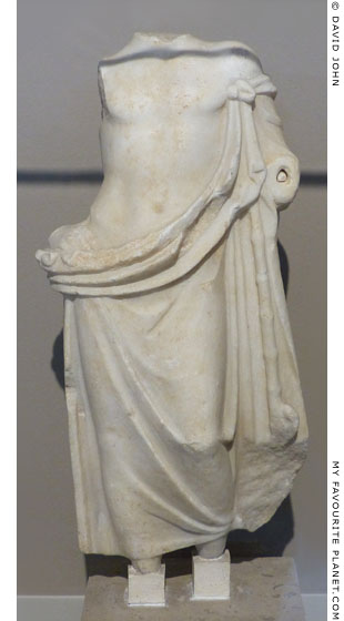 Marble statuette of Asklepios from Olynthos, Halkidiki at My Favourite Planet