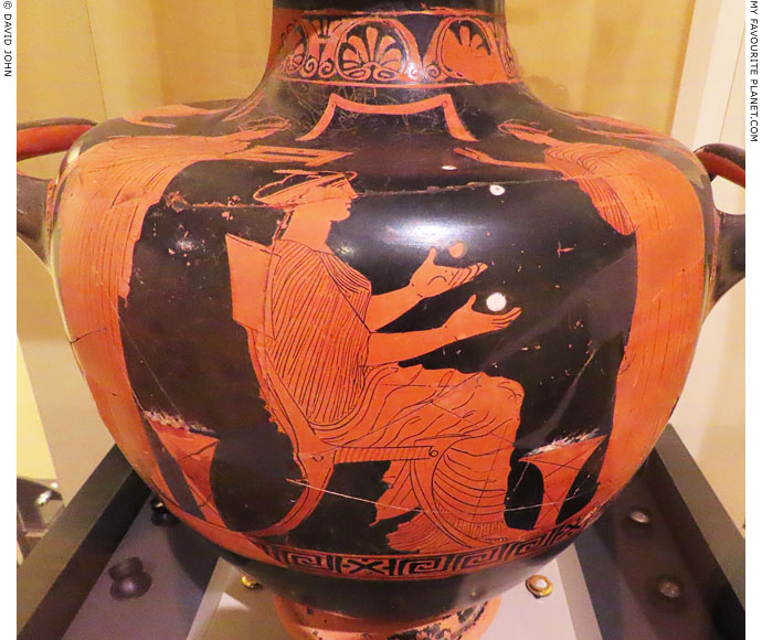 Attic red-figure hydria attributed to the Christie Painter at My Favourite Planet Attic red-figure hydria attributed to the Christie Painter at My Favourite Planet