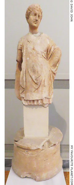 A marble herm of a youth from Rhamnous, Attica at My Favourite Planet