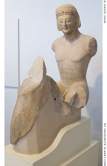 The Rampin Rider statue, Acropolis Museum, Athens at My Favourite Planet