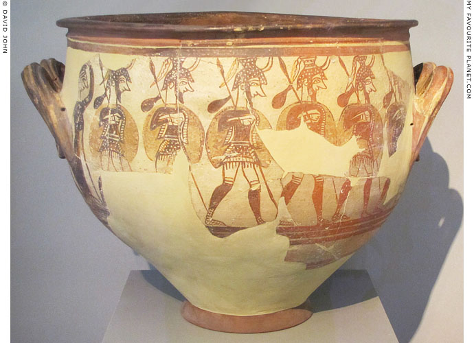 The Warrior Vase from Mycenae at My Favourite Planet