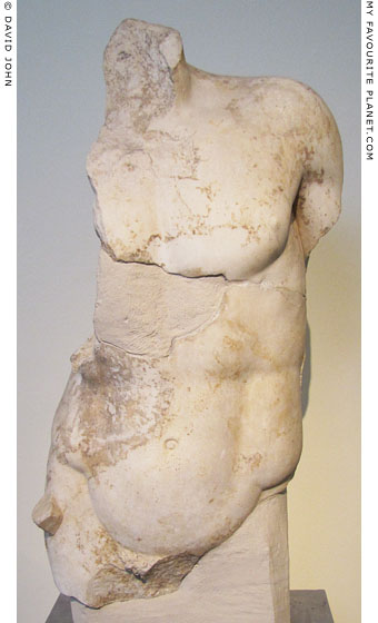 Marble torso of Theseus at My Favourite Planet