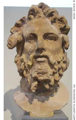 Head of the Titan Anytos by Damophon of Messene at My Favourite Planet