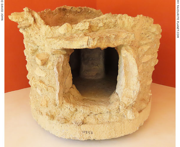 An ancient Greek potter's kiln from the agora of Eretria, Euboea at My Favourite Planet