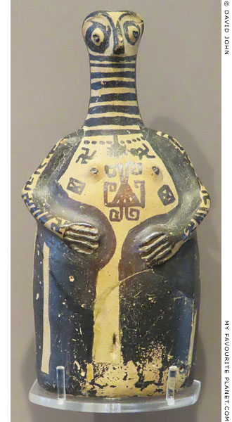 Geometric ceramic figure from Kos at My Favourite Planet