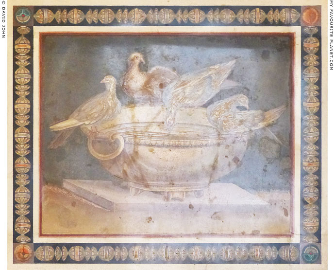 The mosaic of the doves, Capitoline Museums, Rome at My Favourite Planet