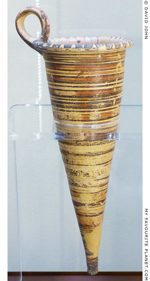 A ceramic rhyton from Kallithea, Boeotia at My Favourite Planet
