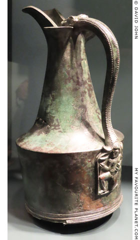 An Etruscan a bronze beaked jug at My Favourite Planet