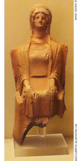 Terracotta statuette of Demeter from Abdera, Thrace at My Favourite Planet Terracotta statuette of Demeter from Abdera, Thrace at My Favourite Planet