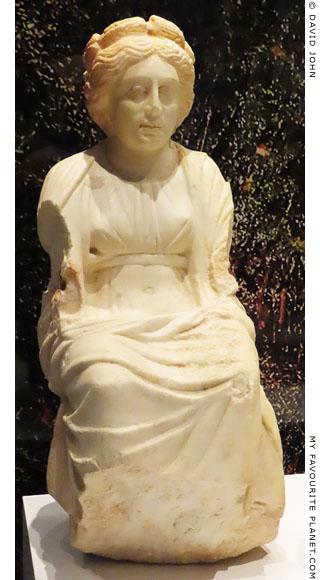 Marble statuette of Demeter from the Villa of Theseus, Nea Paphos, Cyprus at My Favourite Planet