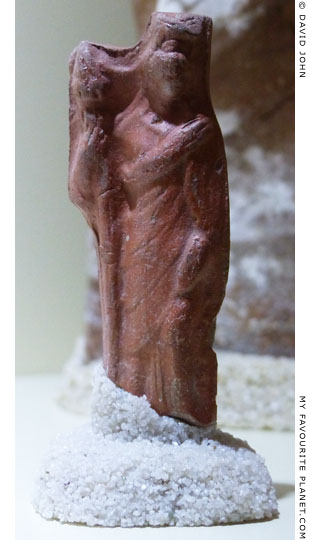 Terracotta statuette of Demeter from Egypt at My Favourite Planet