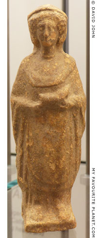A piglet offering figure from Demeter's Holy Cave, Agrigento, Sicily at My Favourite Planet