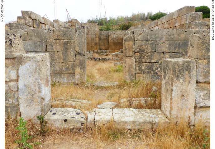 The Megaron of the Sanctuary of Malophoros, Selinunte at My Favourite Planet The Megaron of the Sanctuary of Malophoros, Selinunte at My Favourite Planet