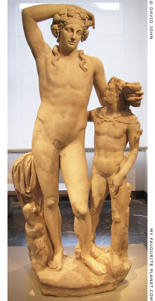 Hellenistic statue of Dionysus and a young Satyr at My Favourite Planet