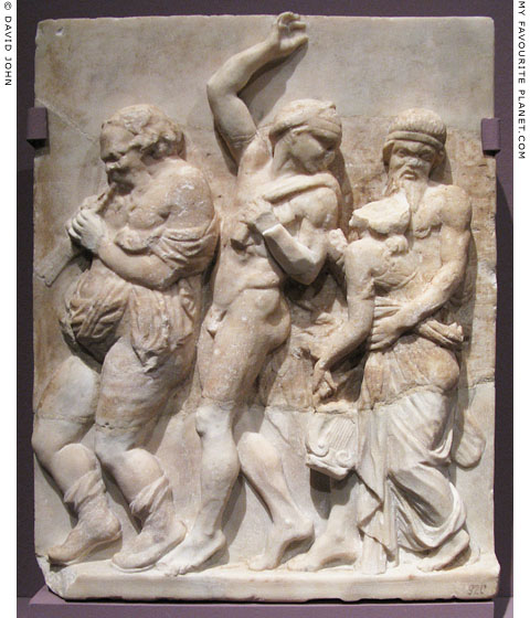 An Ikarios relief fragment showing Dionysus' thiasos at My Favourite Planet