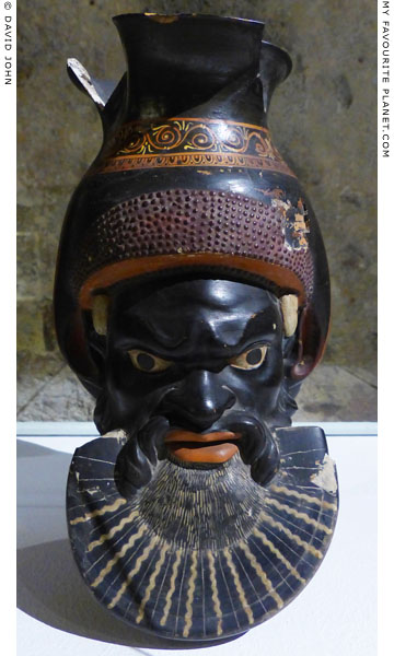 Oinochoe in the form of the head of Silenus or Dionysus at My Favourite Planet