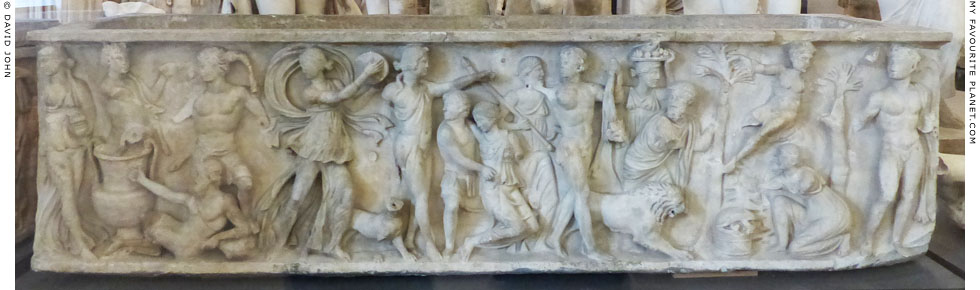 Relief of a Dionysian procession in Dresden at My Favourite Planet