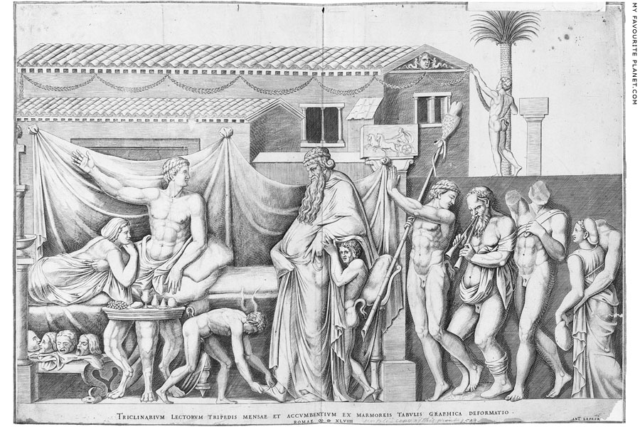 An engraving of an Ikarios relief published by Antoine Lafrery in 1549 at My Favourite Planet