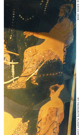 Ares and Atalanta on the Parthenopaios krater at My Favourite Planet