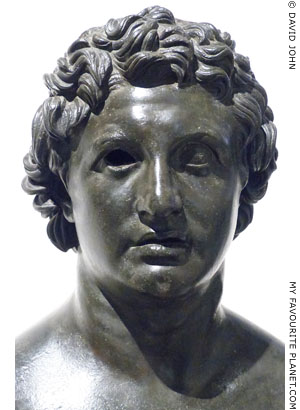 A bust of Nikomedes I of Bithynia at My Favourite Planet
