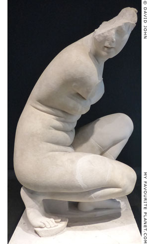 A Crouching Aphrodite statue, Palazzo Massimo alle Terme, Rome at My Favourite Planet