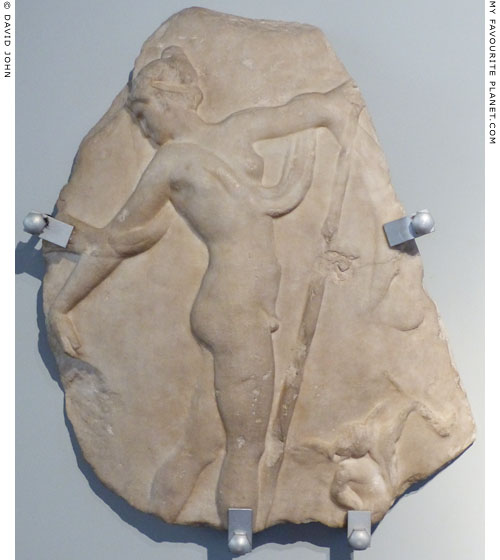 Relief of dancing Hermaphroditus at My Favourite Planet