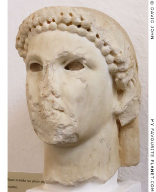 An Archaistic marble head of Hermes from Rhodes at My Favourite Planet