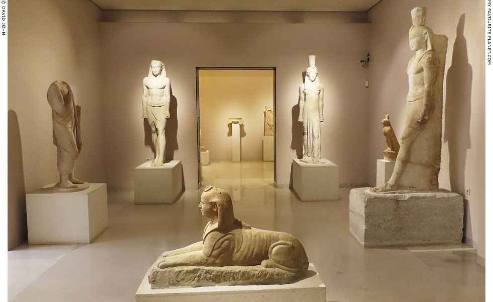 Sculptures from the Sanctuary of the Egyptian Gods at Brexiza in the Marathon Archaeological Museum at My Favourite Planet Sculptures from the Sanctuary of the Egyptian Gods at Brexiza in the Marathon Archaeological Museum at My Favourite Planet