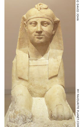 A statue of a Sphinx from the Sanctuary of the Egyptian Gods at Brexiza at My Favourite Planet A statue of a Sphinx from the Sanctuary of the Egyptian Gods at Brexiza at My Favourite Planet